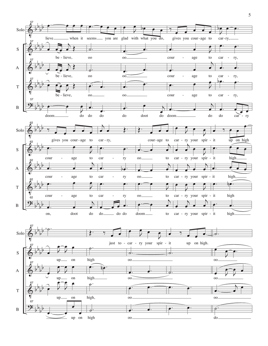 Could You Believe Divisi scores gallery preview page 5