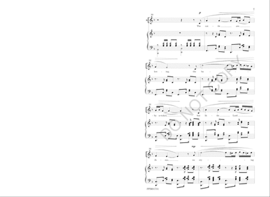 Away in a Manger Choir scores gallery preview page 10
