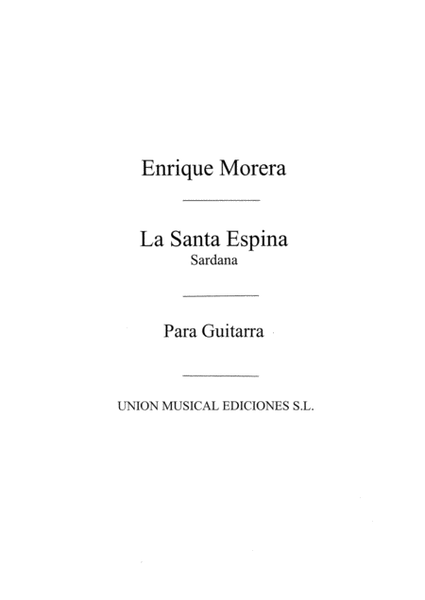 La Santa Espina - Sardana (Guitar)