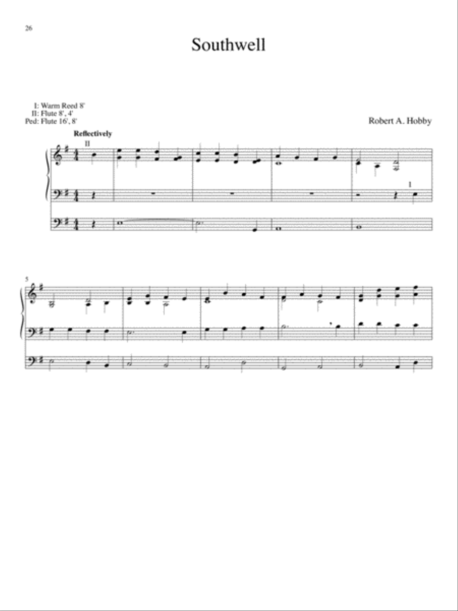 Twenty Hymn Introductions for Organ Organ Solo scores gallery preview page 10