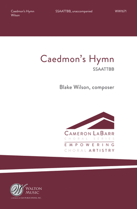 Book cover for Caedmon's Hymn
