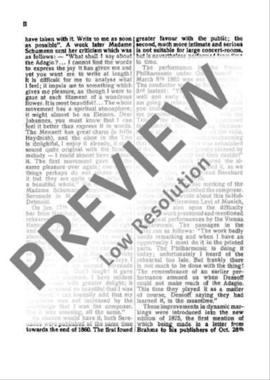 Serenade for Orchestra A major Orchestra scores gallery preview page 5