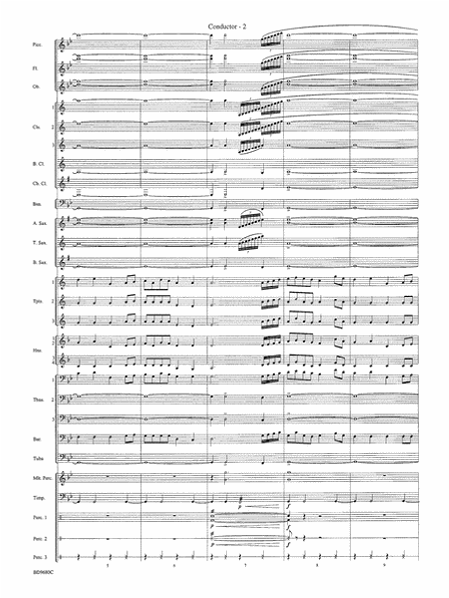 Ireland: Of Legend and Lore: Score Concert Band scores gallery preview page 6