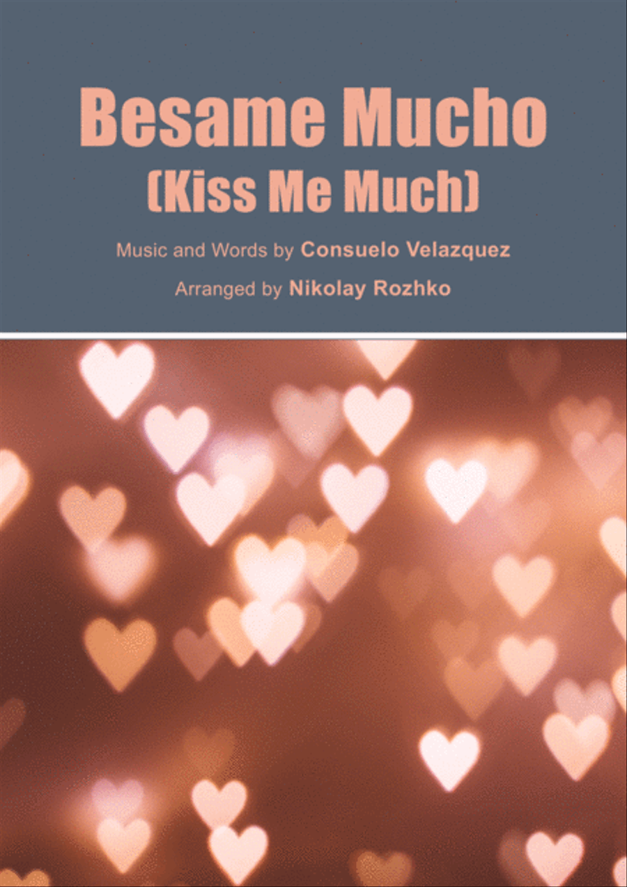Besame Mucho (Kiss Me Much) Large Ensemble scores gallery preview page 1