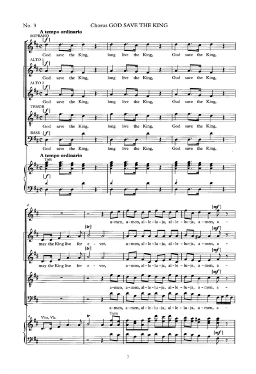 Zadok The Priest (arr. Donald Burrows) Choir scores gallery preview page 7