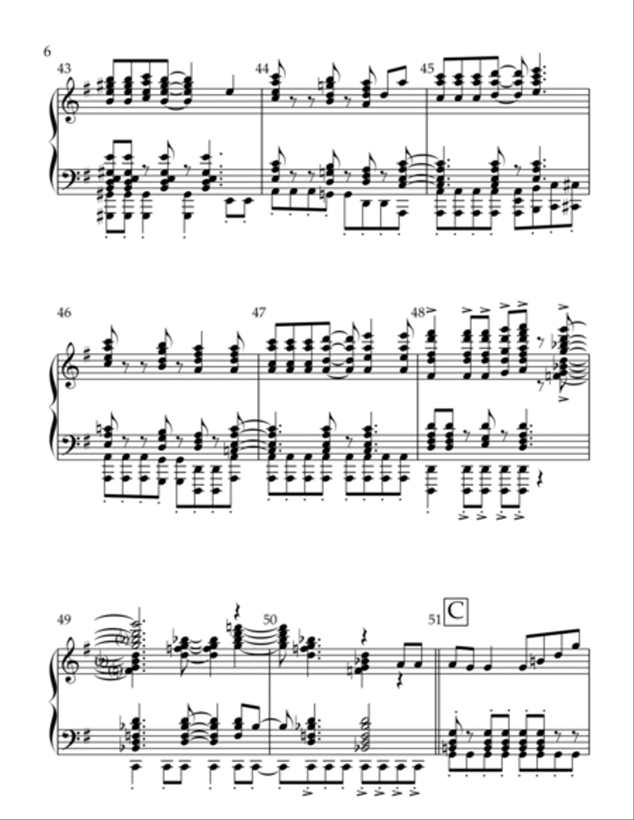 Don't Stop Me Now Handbell Choir scores gallery preview page 6