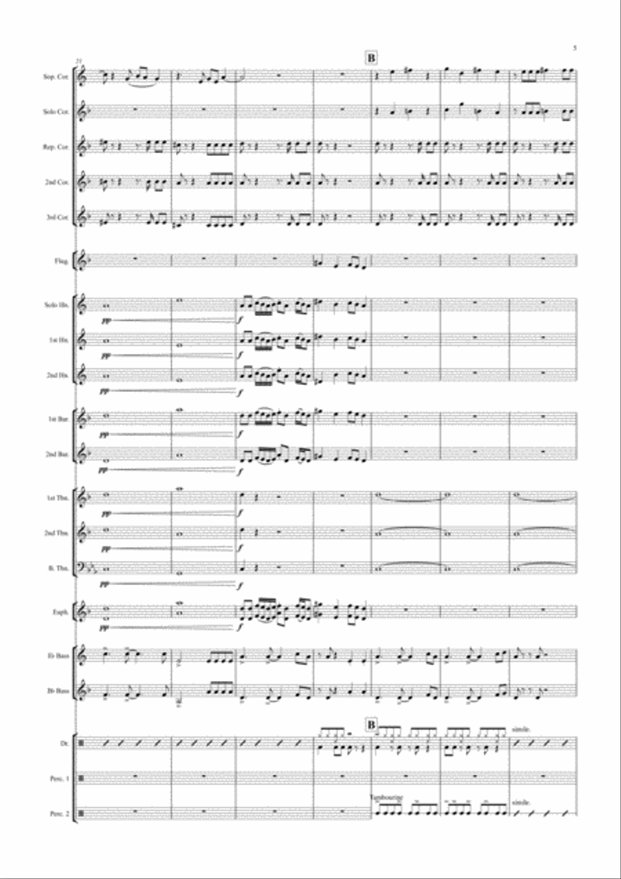 Toxic Brass Band scores gallery preview page 5
