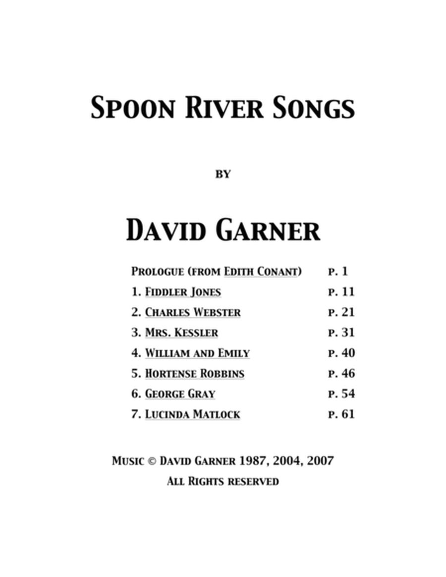 Spoon River Songs
