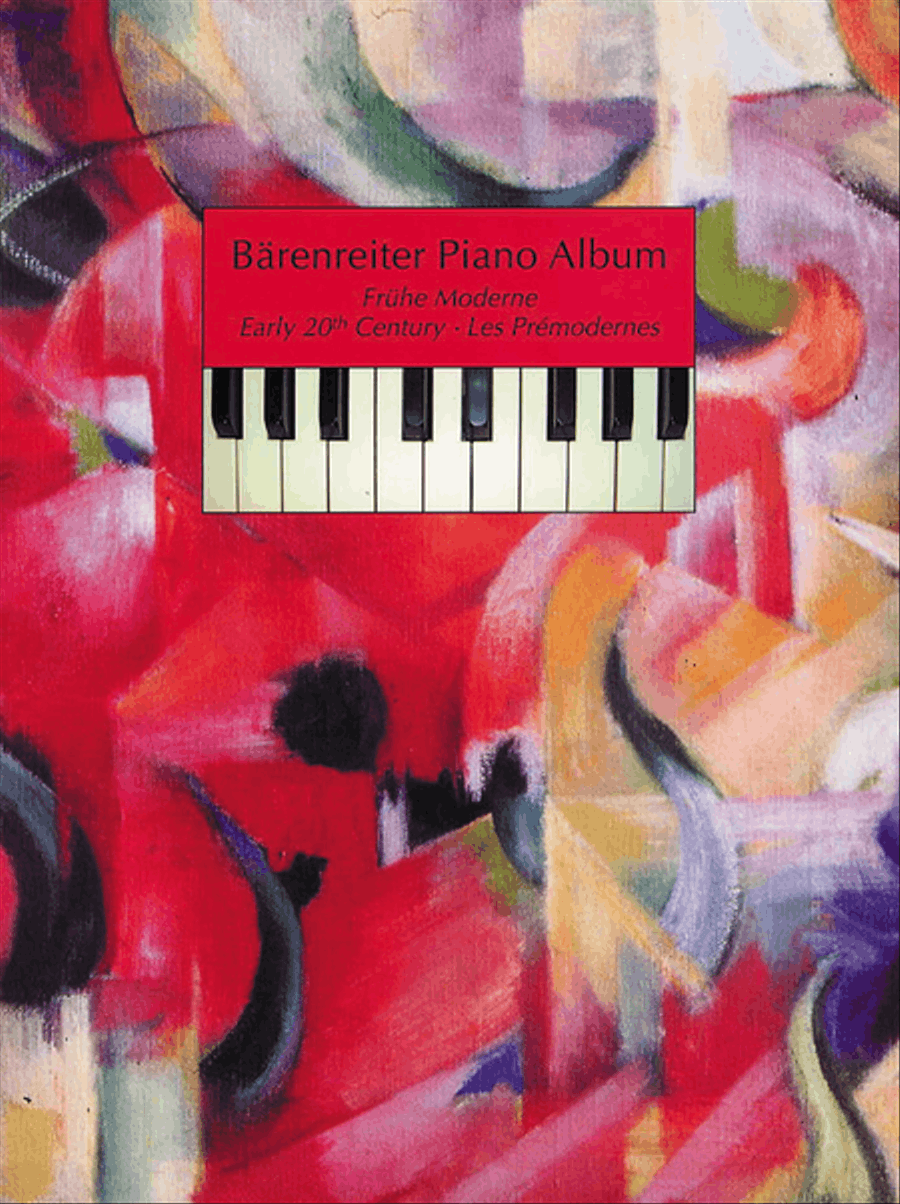 Bärenreiter Piano Album. Early 20th Century Piano Solo scores gallery preview page 1