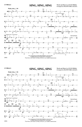 Sing, Sing, Sing: Cymbals