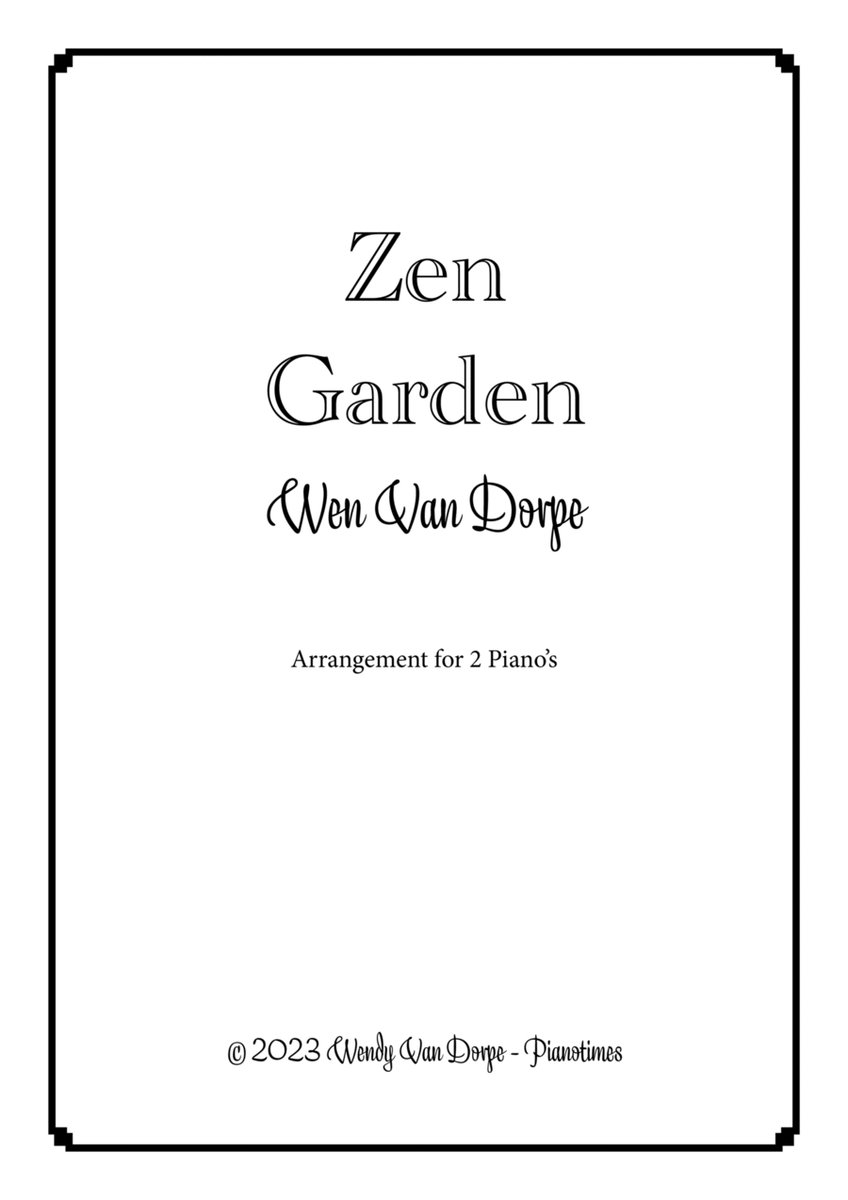 Zen Garden Arr. For 2 Piano's image number null