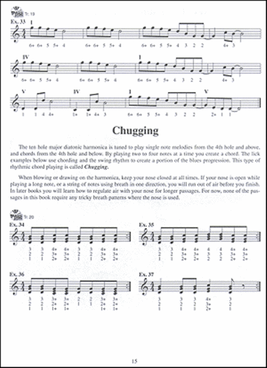 First Lessons Harmonica Harmonica scores gallery preview page 2