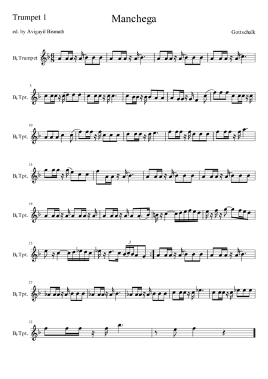Manchega Brass Ensemble scores gallery preview page 4