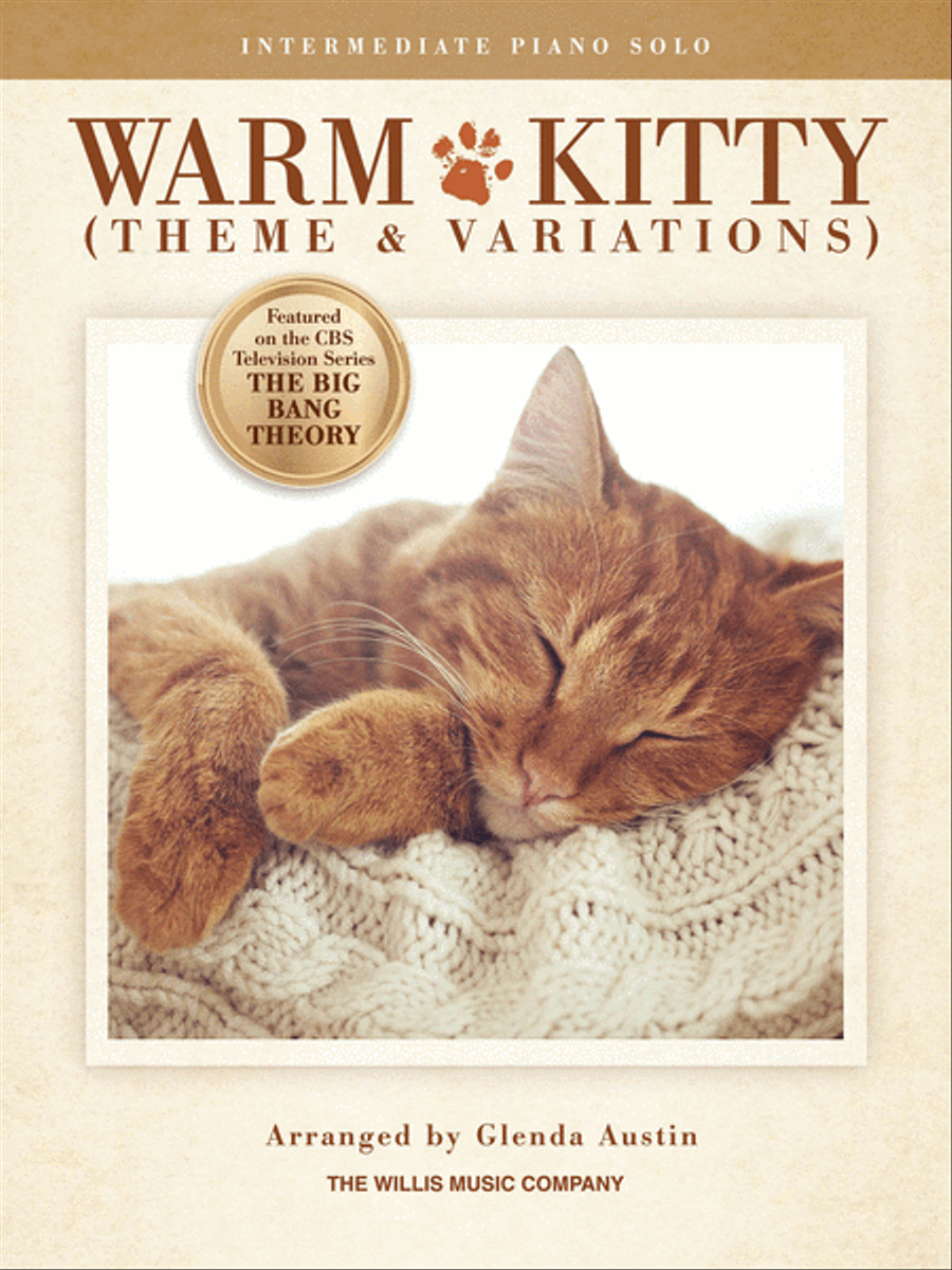 Warm Kitty (Theme and Variations) Piano scores gallery preview page 1