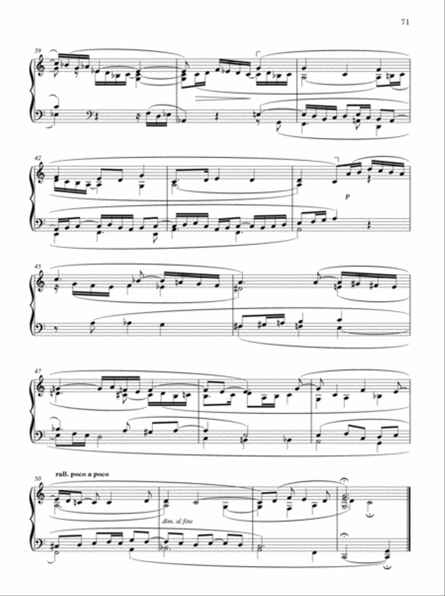 Oxford Book of Lent and Easter Organ Music for Manuals Organ Solo scores gallery preview page 71