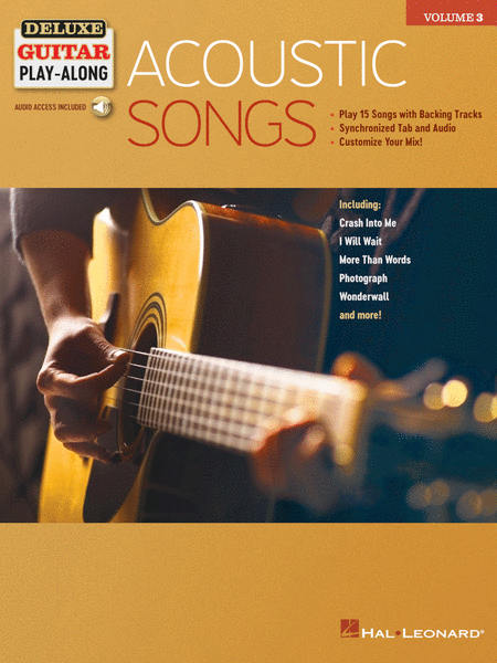 Acoustic Songs (Deluxe Guitar Play-Along Volume 3)