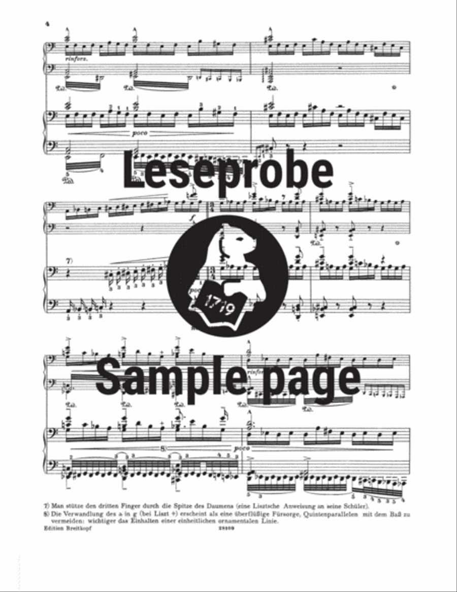Réminiscences de Don Juan Piano Solo scores gallery preview page 8