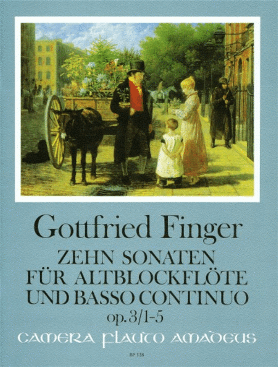10 Sonatas op. 3 Flute scores gallery preview page 1