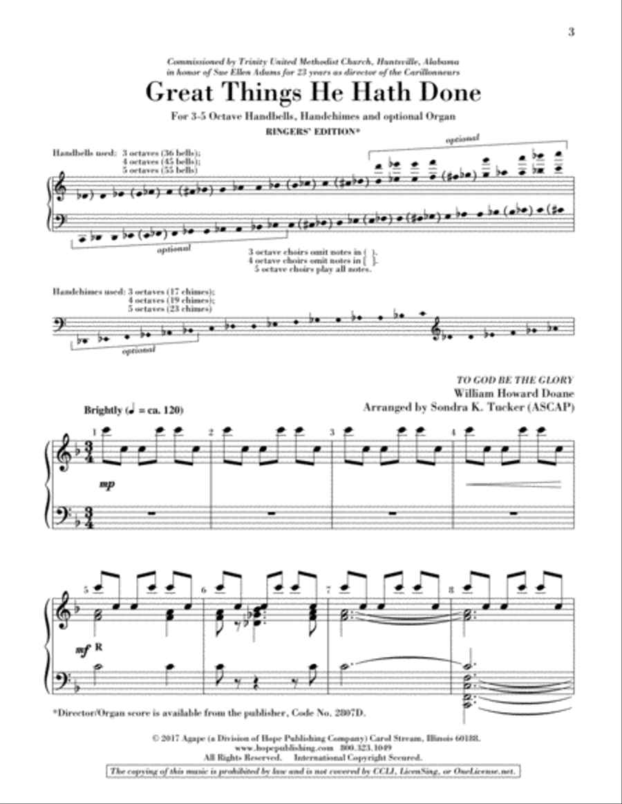 Great Things He Hath Done 5-Octaves scores gallery preview page 2