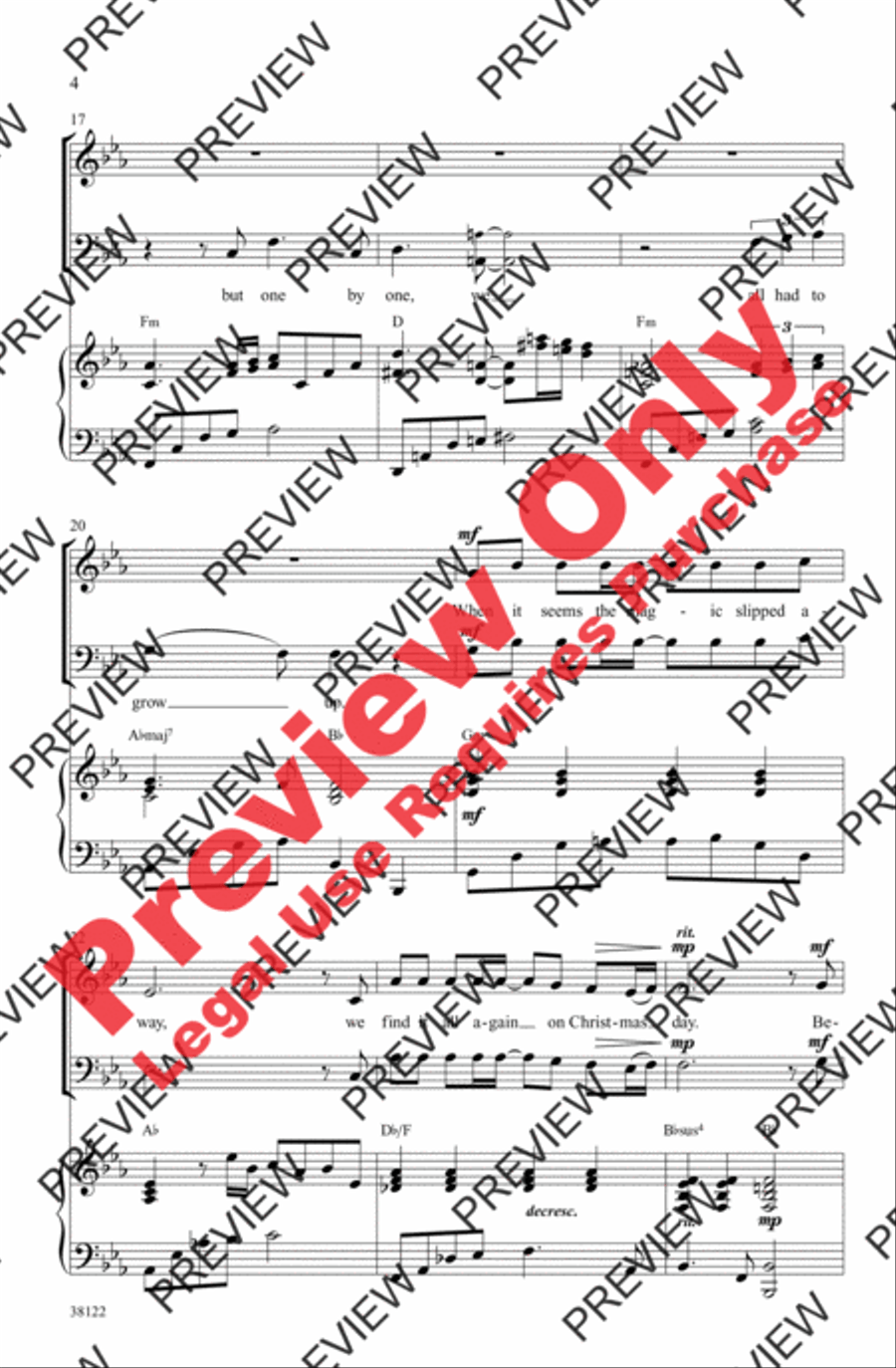 Believe 3-Part scores gallery preview page 4