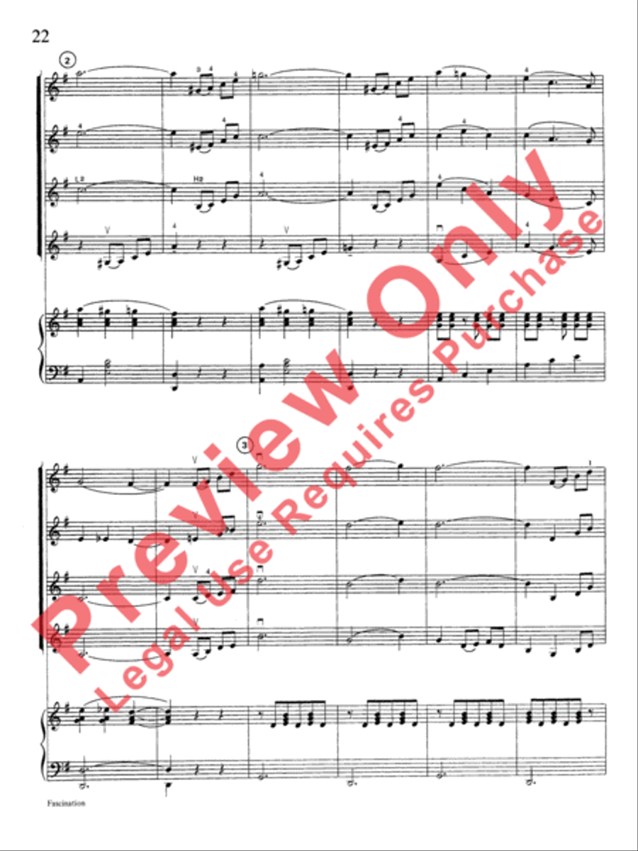 Highland/Etling Violin Quartet Series: Book 2