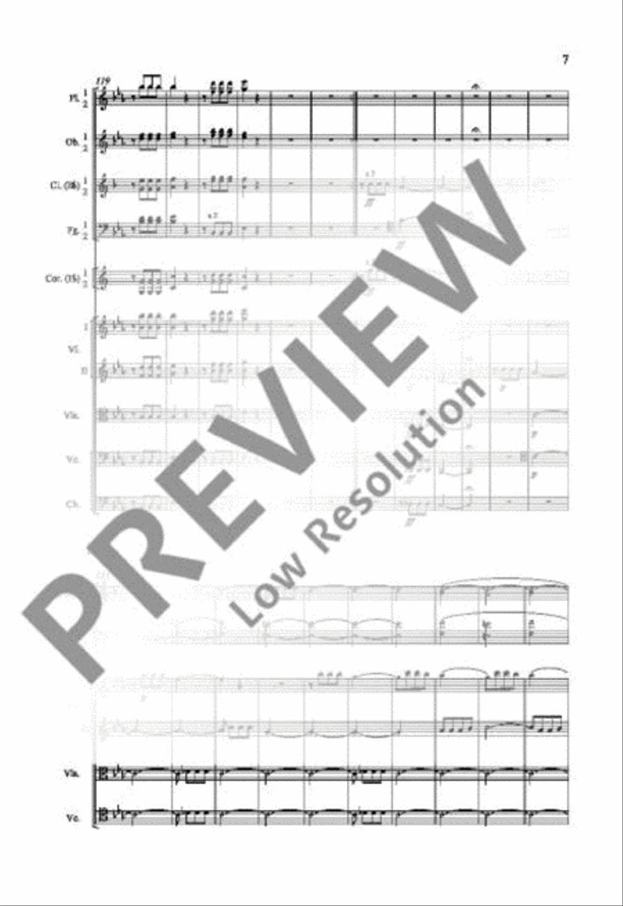 Symphony No. 5 C minor Orchestra scores gallery preview page 20