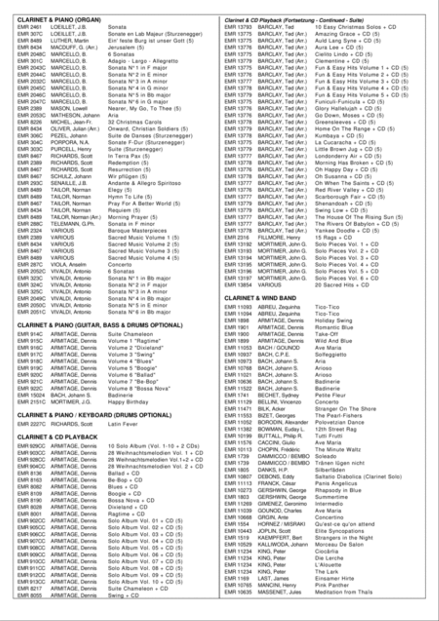 It's Time Clarinet Solo scores gallery preview page 6