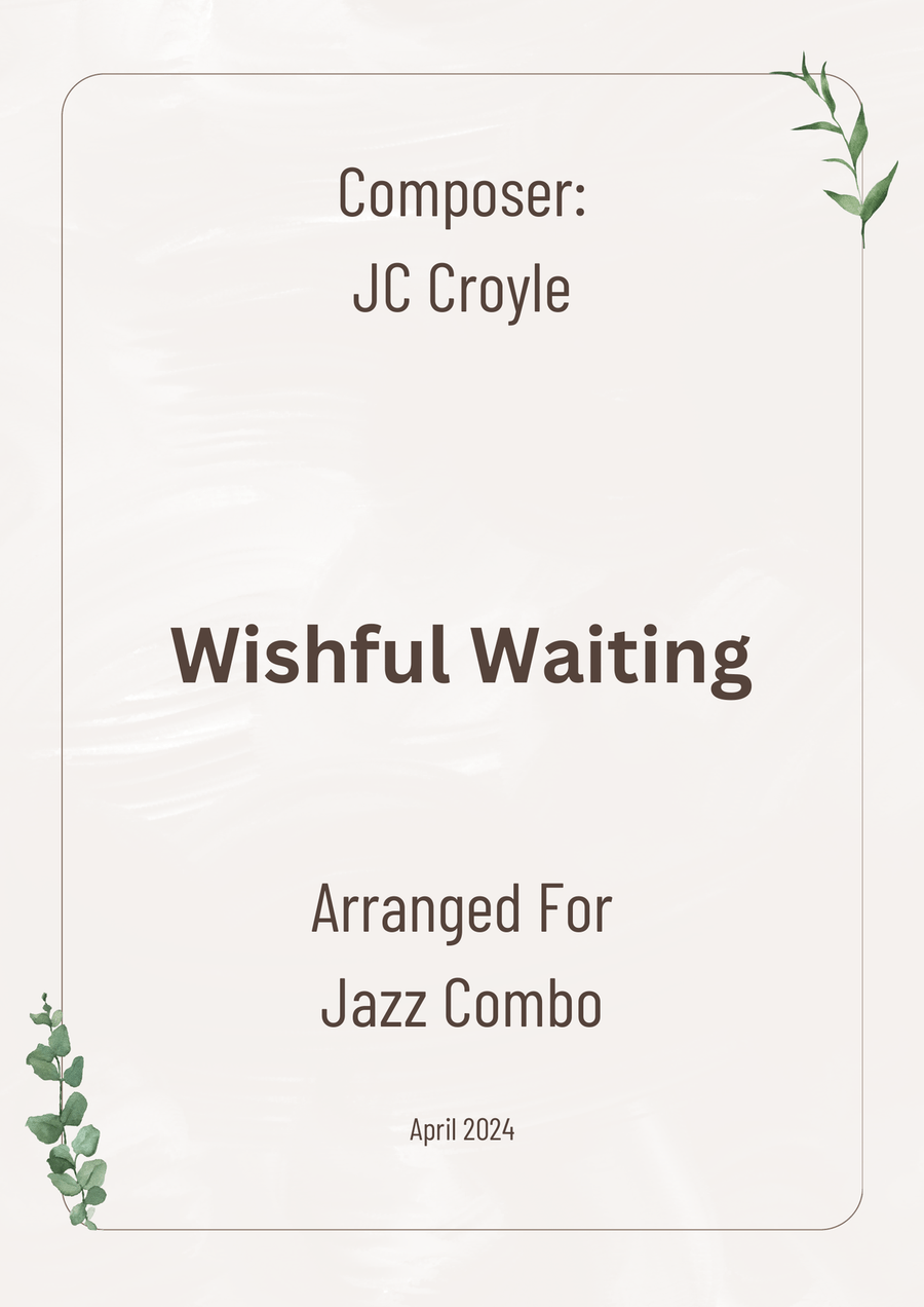 Wishful Waiting Wishful Waiting Jazz Ensemble scores gallery preview page 1