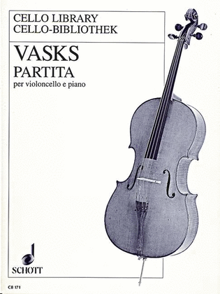 Book cover for Partita for Cello and Piano