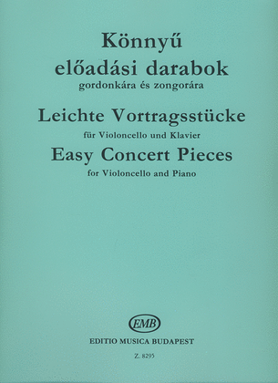 Book cover for Leichte Vortragsstücke - Easy Concert Pieces