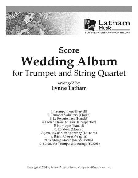 Wedding Album for Trumpet and String Quartet image number null