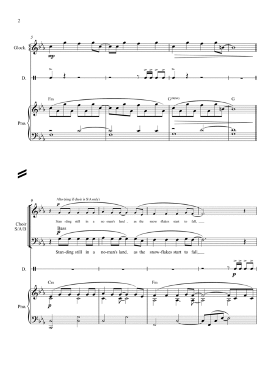Together For A Day - by Tim Webster 3-Part scores gallery preview page 4
