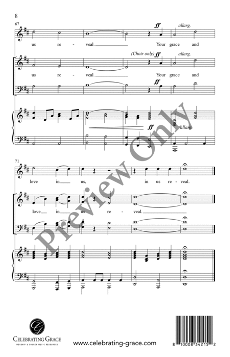 Lift Up Your Heads 4-Part scores gallery preview page 8