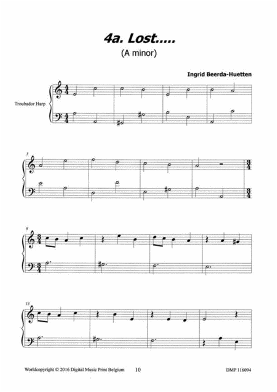Delightful Pieces 2 Delightful Pieces 2 Harp scores gallery preview page 5