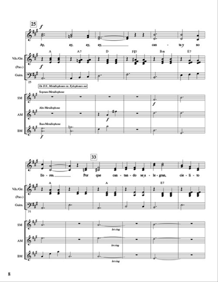 ¡Canta, mariachi, canta! ¡Canta, mariachi, canta! Choir scores gallery preview page 5