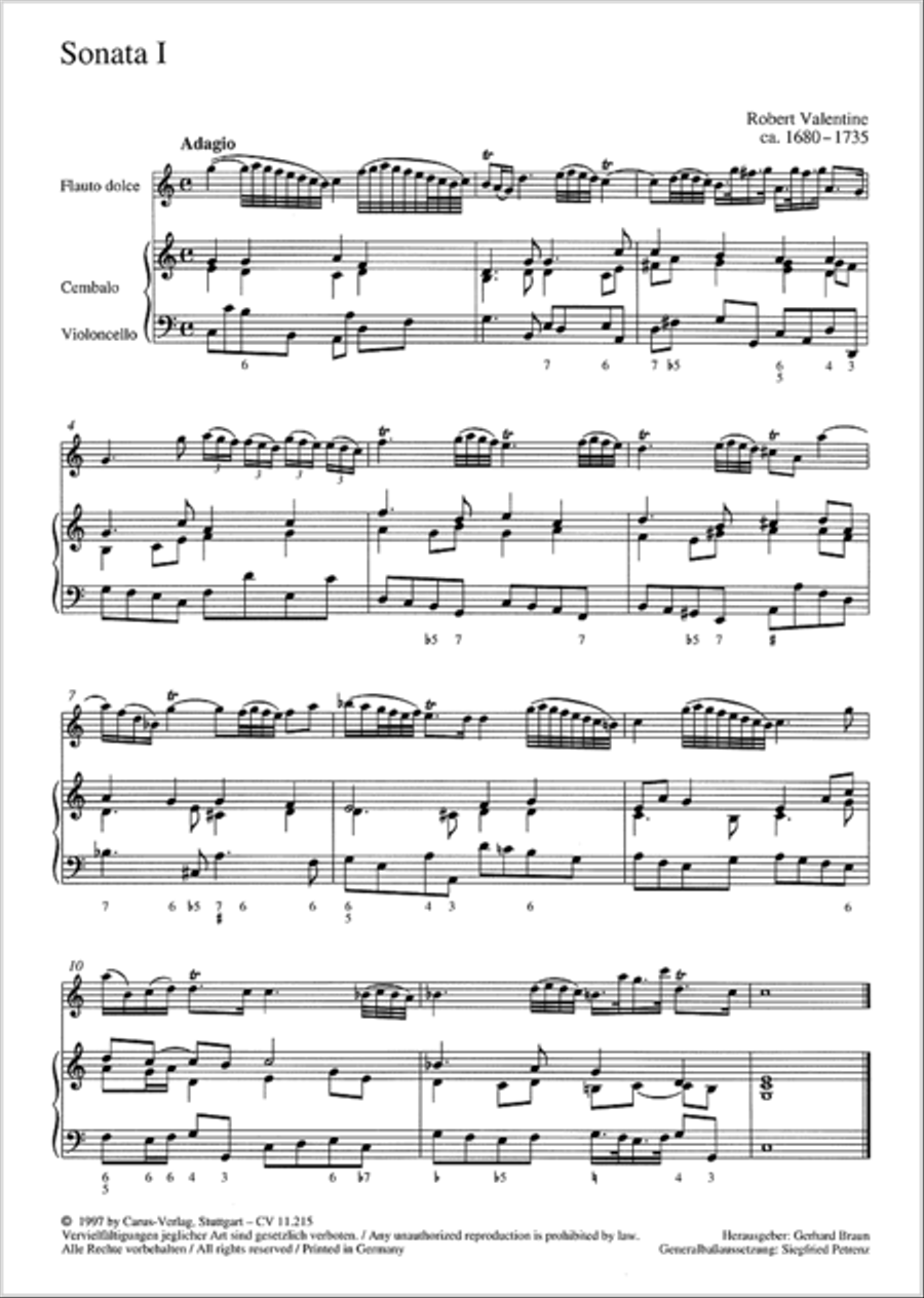 Three Sonatas Score scores gallery preview page 2