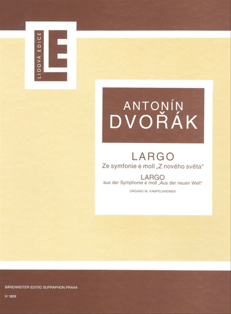 Largo Organ scores gallery preview page 1
