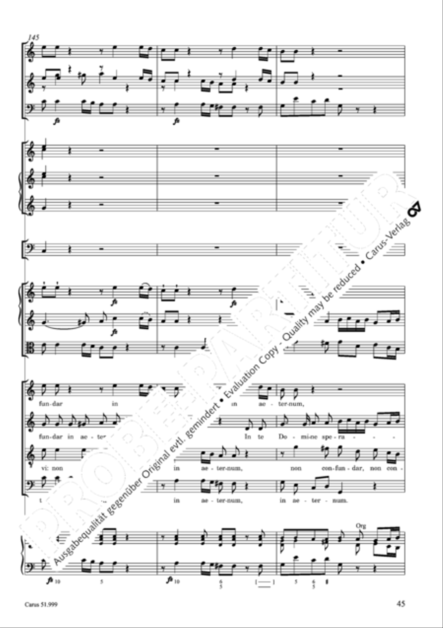 Te Deum Te Deum 4-Part scores gallery preview page 46
