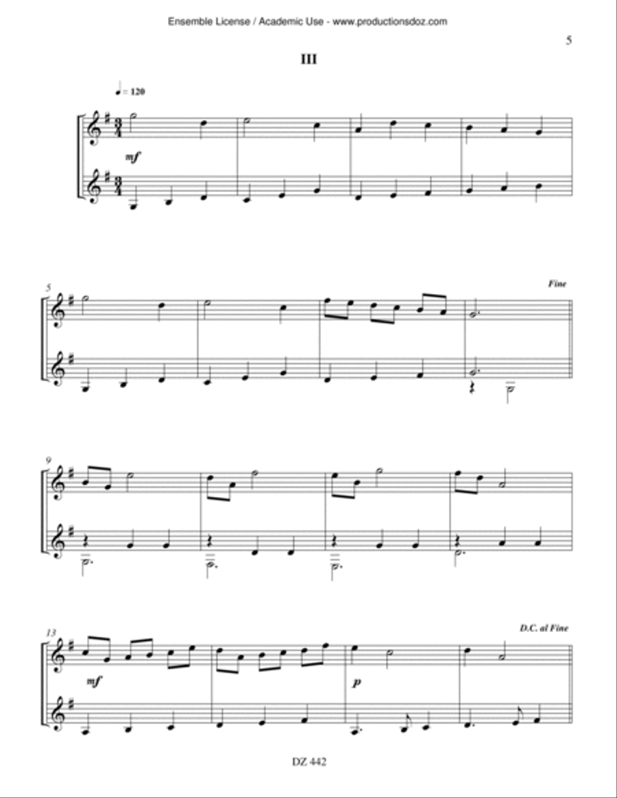 Le cercle magique Classical Guitar scores gallery preview page 5