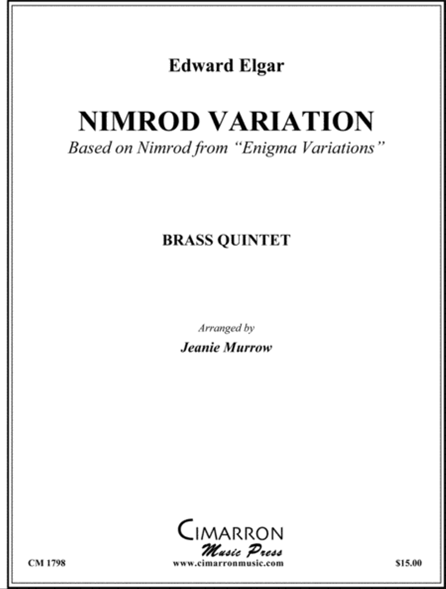 Nimrod Variation Brass Quintet scores gallery preview page 1