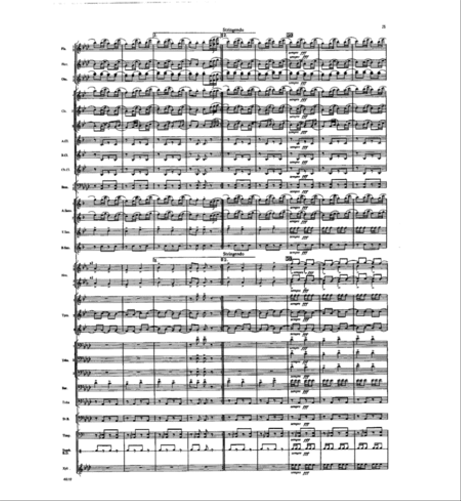Selections from the Nutcracker Suite Concert Band scores gallery preview page 23