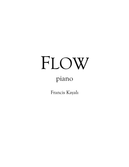 Flow - Piano Solo image number null