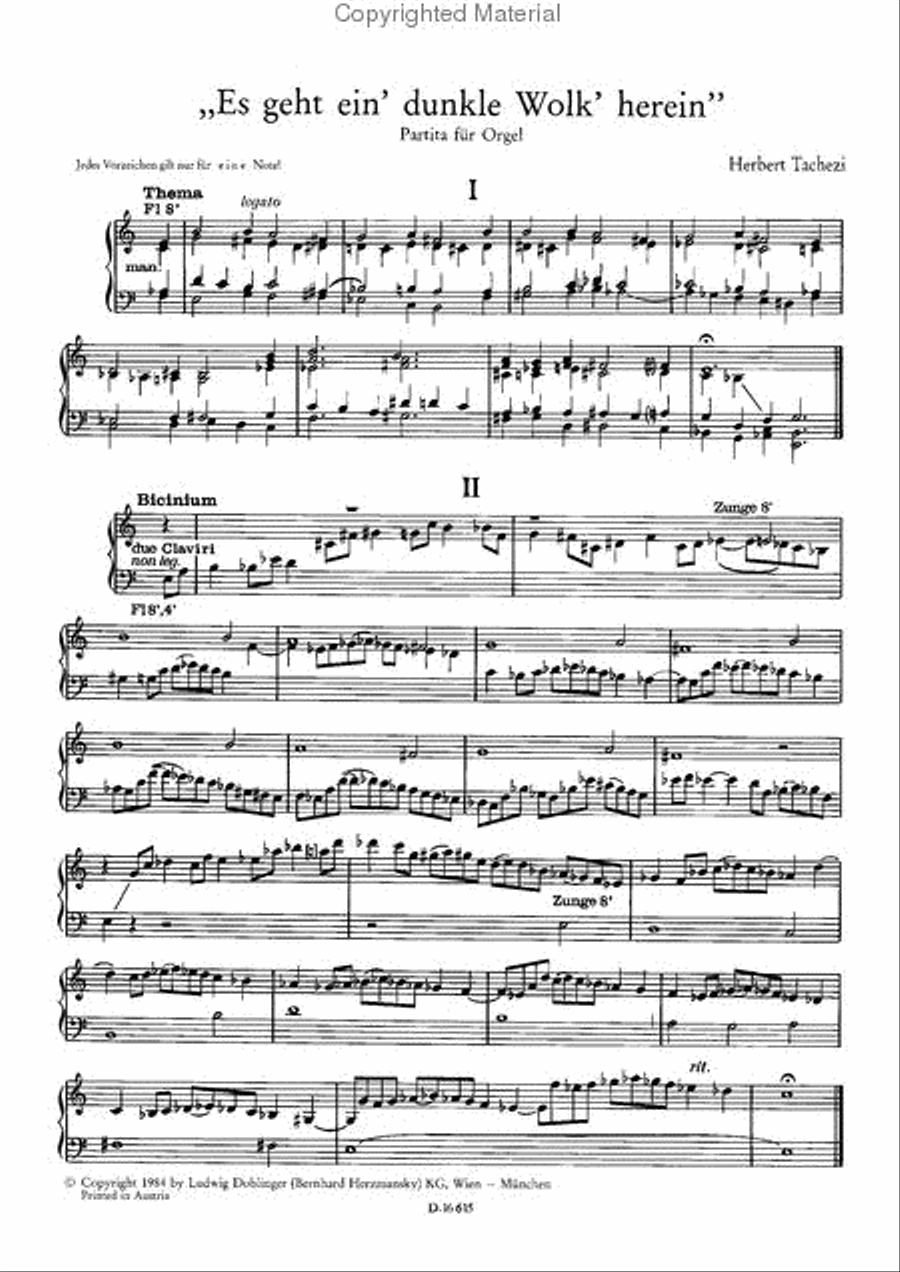Partita Organ scores gallery preview page 2