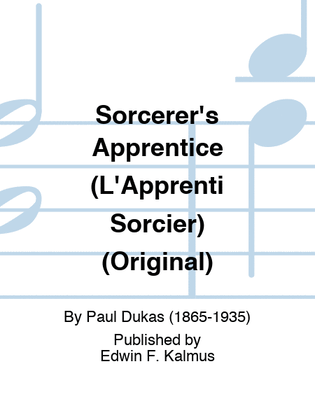 Book cover for Sorcerer's Apprentice (L'Apprenti Sorcier) (Original)