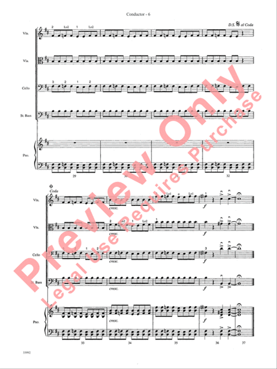 Great Themes from TV and Movies String Orchestra scores gallery preview page 7