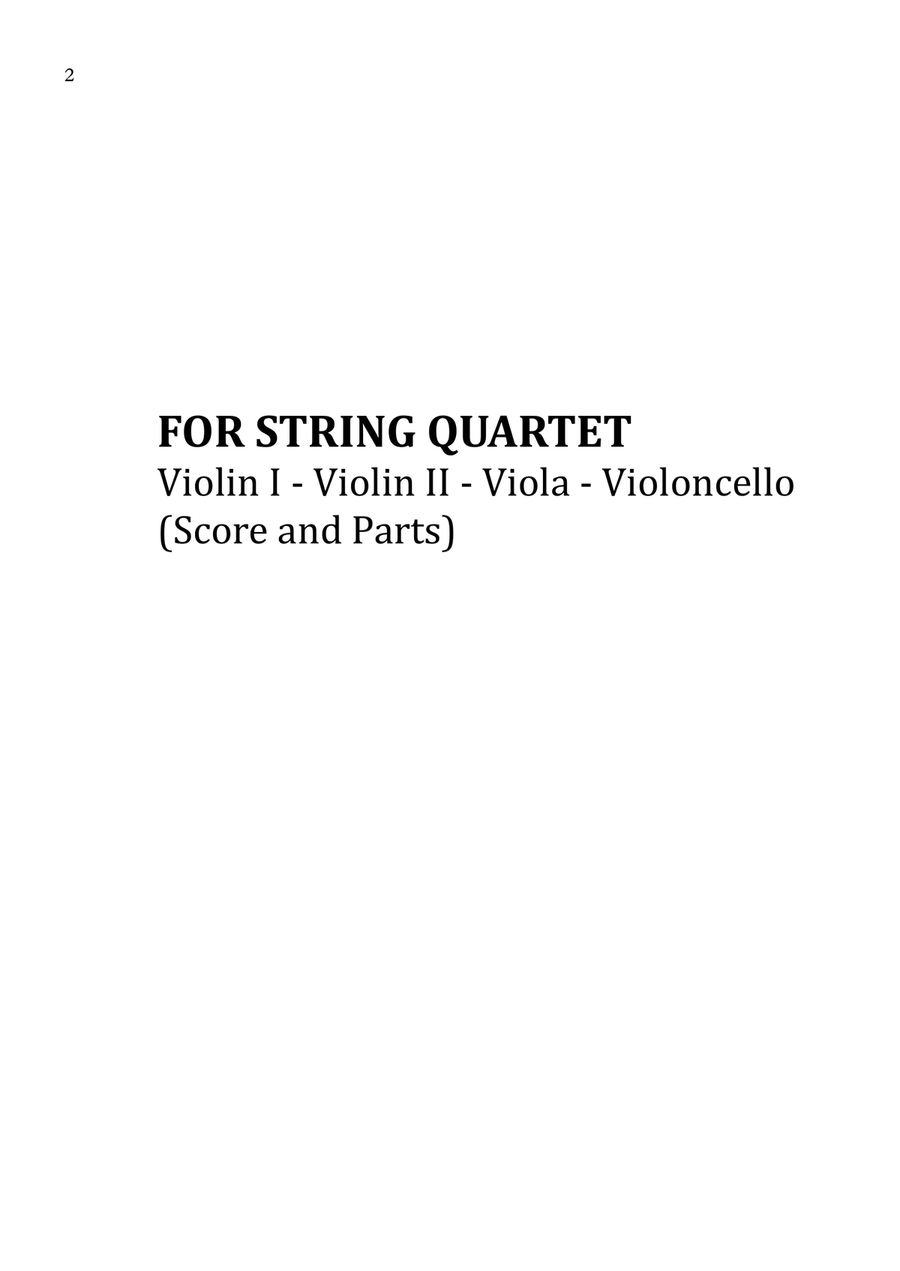 It's My Life It's My Life String Quartet scores gallery preview page 2