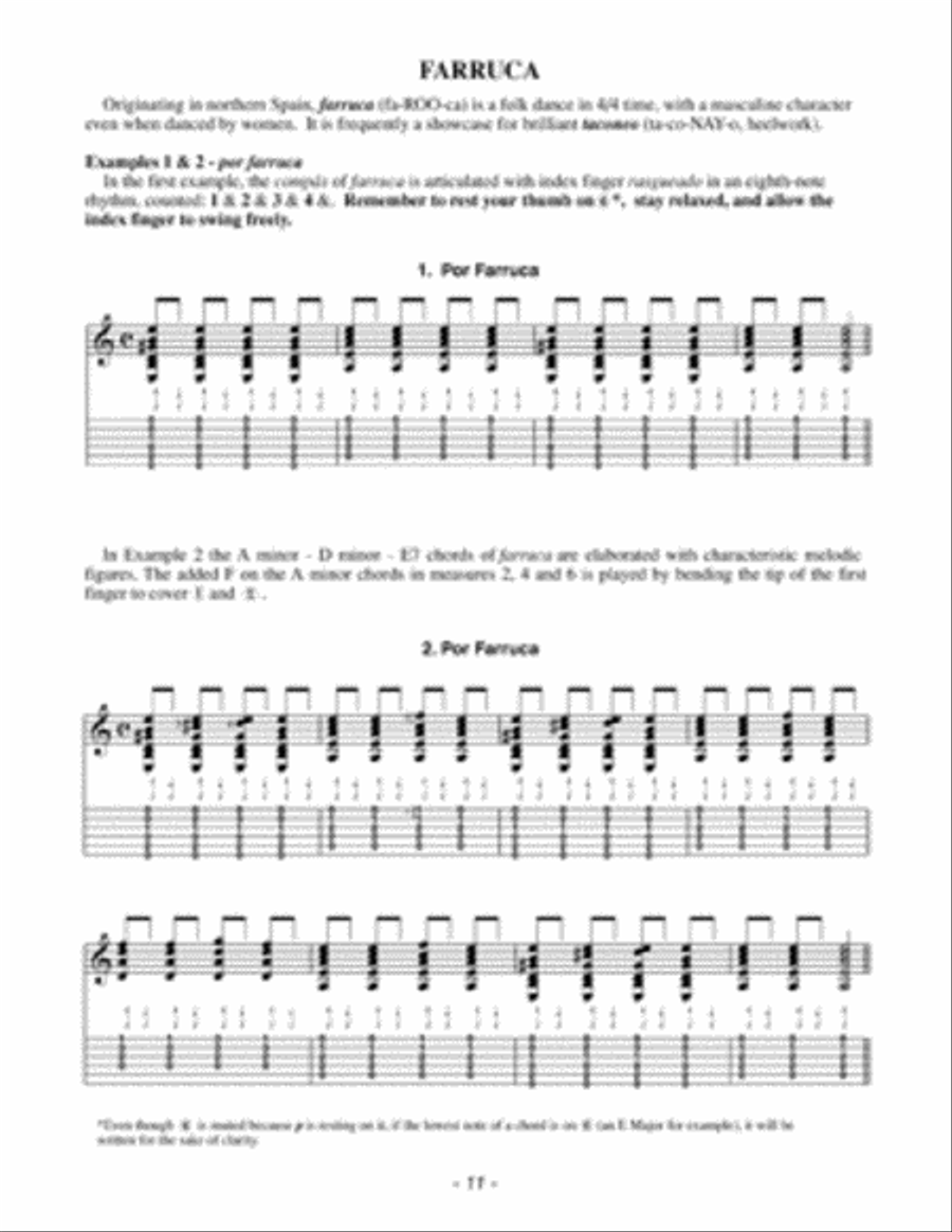 The Keys to Flamenco Guitar Volume 1 Flamenco Guitar scores gallery preview page 2