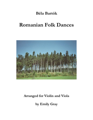 Romanian Folk Dances (Violin and Viola)
