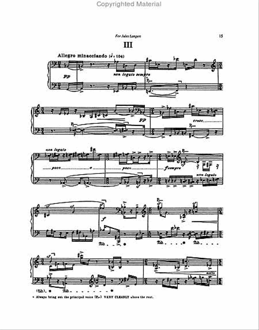 David Del Tredici – Piano Album Piano Solo scores gallery preview page 6