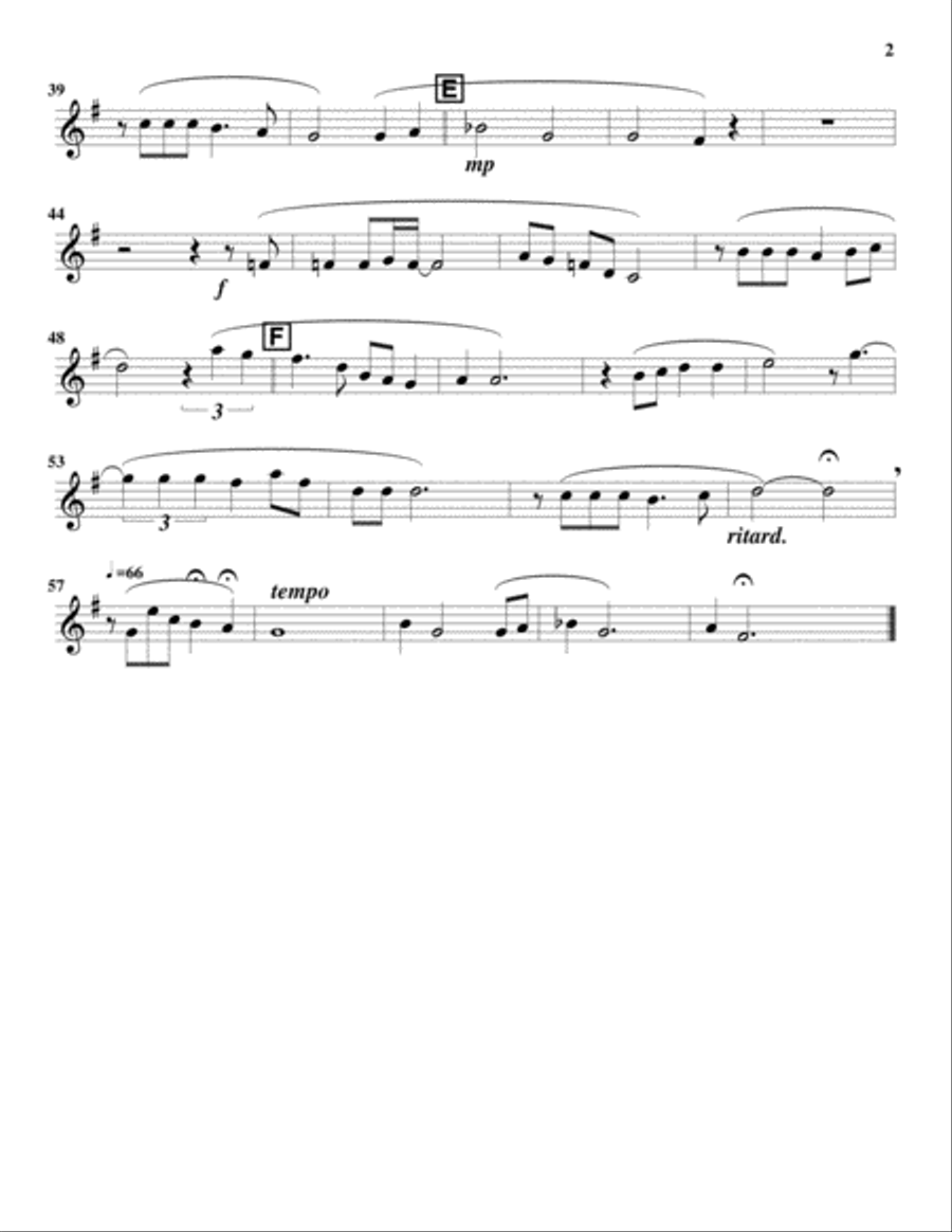 Merry Christmas, Darling Merry Christmas, Darling Brass Ensemble scores gallery preview page 3